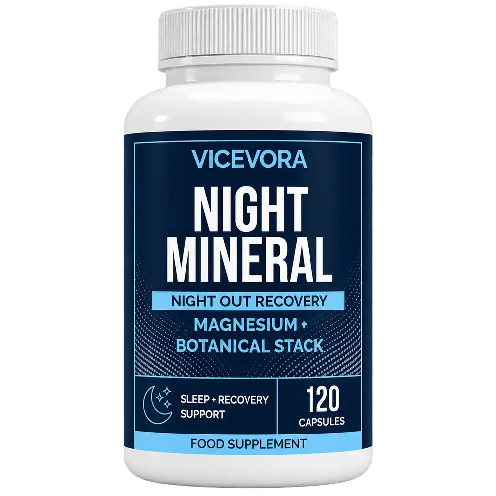 VICEVORA Night Mineral magnesium supplement bottle